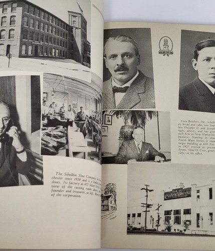 MANCHESTER NH YESTERDAY AND TODAY 1846-1946 SCARCE PHOTOGRAPHIC HISTORY AS FOUND - Picture 7 of 12