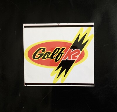 WV Golf K2 Sticker. From 1997