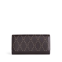 Vera Bradley Leather Micro-stud Audrey Wallet In Black on sale Vera Bradley Leather Micro-stud Audrey Wallet In Black on sale