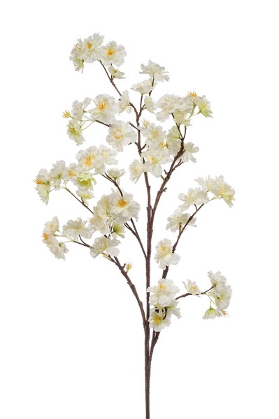 KüNstlicher KirschblüTenzweig Magnolie Creme Weiß H. 120Cm Emerald Kunstblumen-image