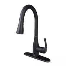Motion Activated Single-Handle Pull-Down Sprayer Kitchen Faucet in Oil Rubbed Br