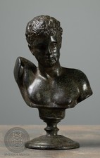 Bronze Bronzebüste eines jugendlichen Mannes nach dem „Jüngling von Marathon“