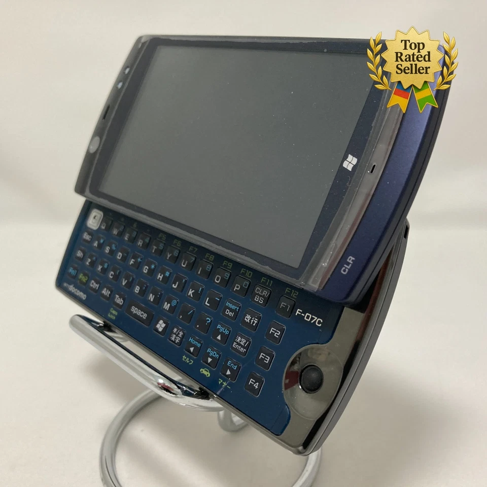 FUJTISU F-07C LOOX WINDOWS 7 SYMBIAN PHONE UNLOCKED DOCOMO & CRADLE IN-STOCK - Image 3 of 4