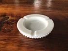 VINTAGE STAMPED WESTMORELAND WHITE MILK GLASS Hobnail ASHTRAY Free Shipping