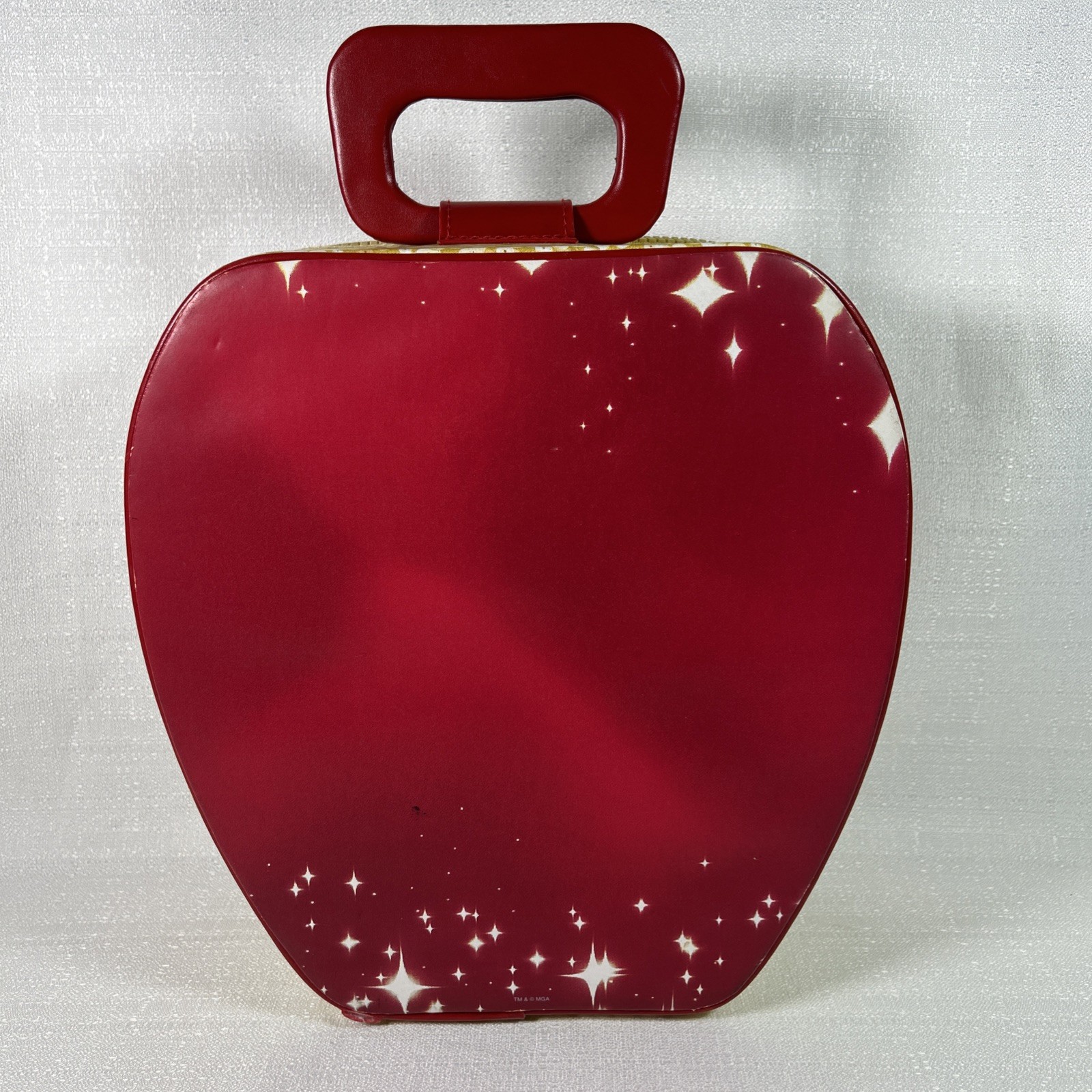 Bratz Forever Diamondz Zip Up Cosmetic/Doll Case Bag 2006 Top Handle Pocket