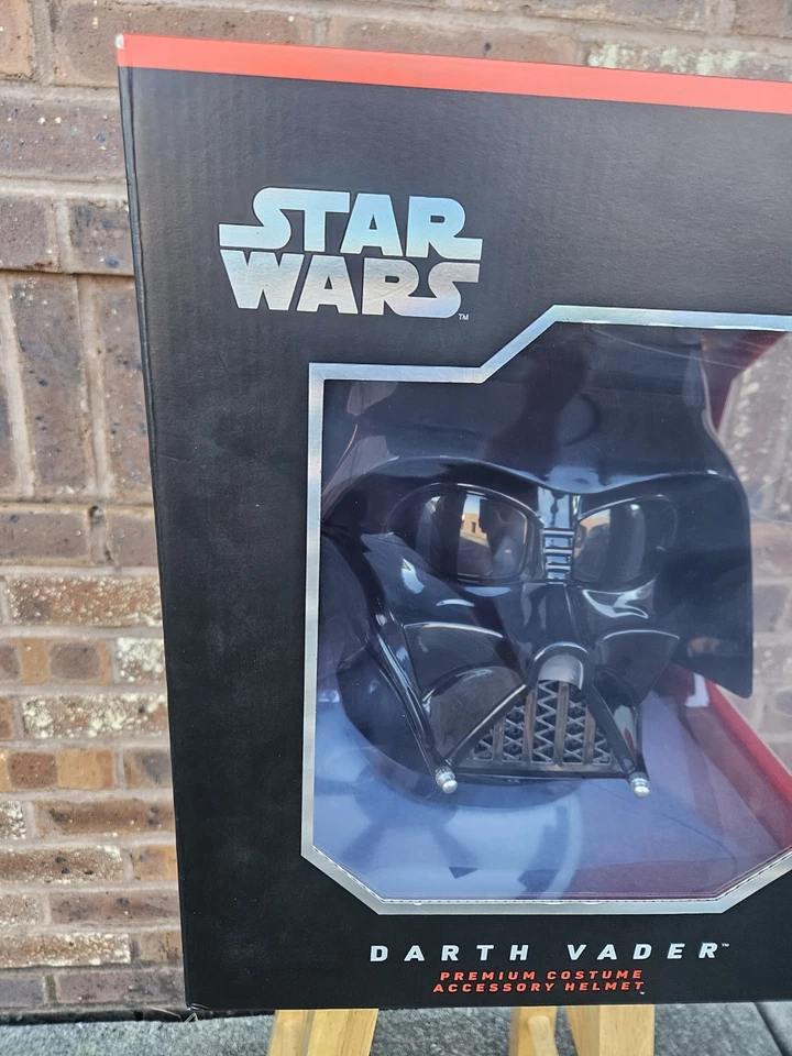 Spirit Halloween Darth Vader Helmet Star Wars One Size Adult Costume 2025 NEW - Image 3 of 4
