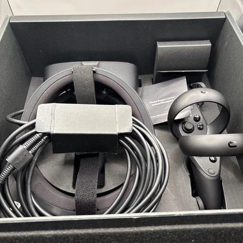 Oculus Rift S PC-Powered VR Gaming Headset Black, Full Set In Box