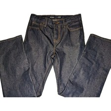Old Navy Jeans Girls Youth Size 14 Straight Dark Blue Wash Built-In Tough