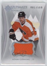 2023 Upper Deck Ultimate Collection Rookies Jersey 81/599 Adam Ginning #180 0o04