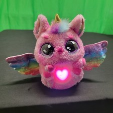 Hatchimals Alive Mystery Hatch Interactive Pufficorn Pink Plush