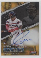 2021 Bowman's Best of Gold Lava Refractor 1/75 Yermin Mercedes #B21-YM Auto 1p5