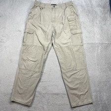 5.11 Tactical Series Pants Womens 16 Khaki Cargo Utility Workwear Cotton Outdoor