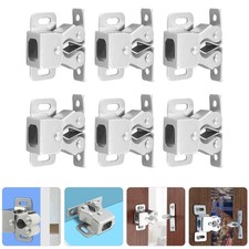  6 Pcs Furniture Ball Latches Cabinet Hardware Accessories and Catches