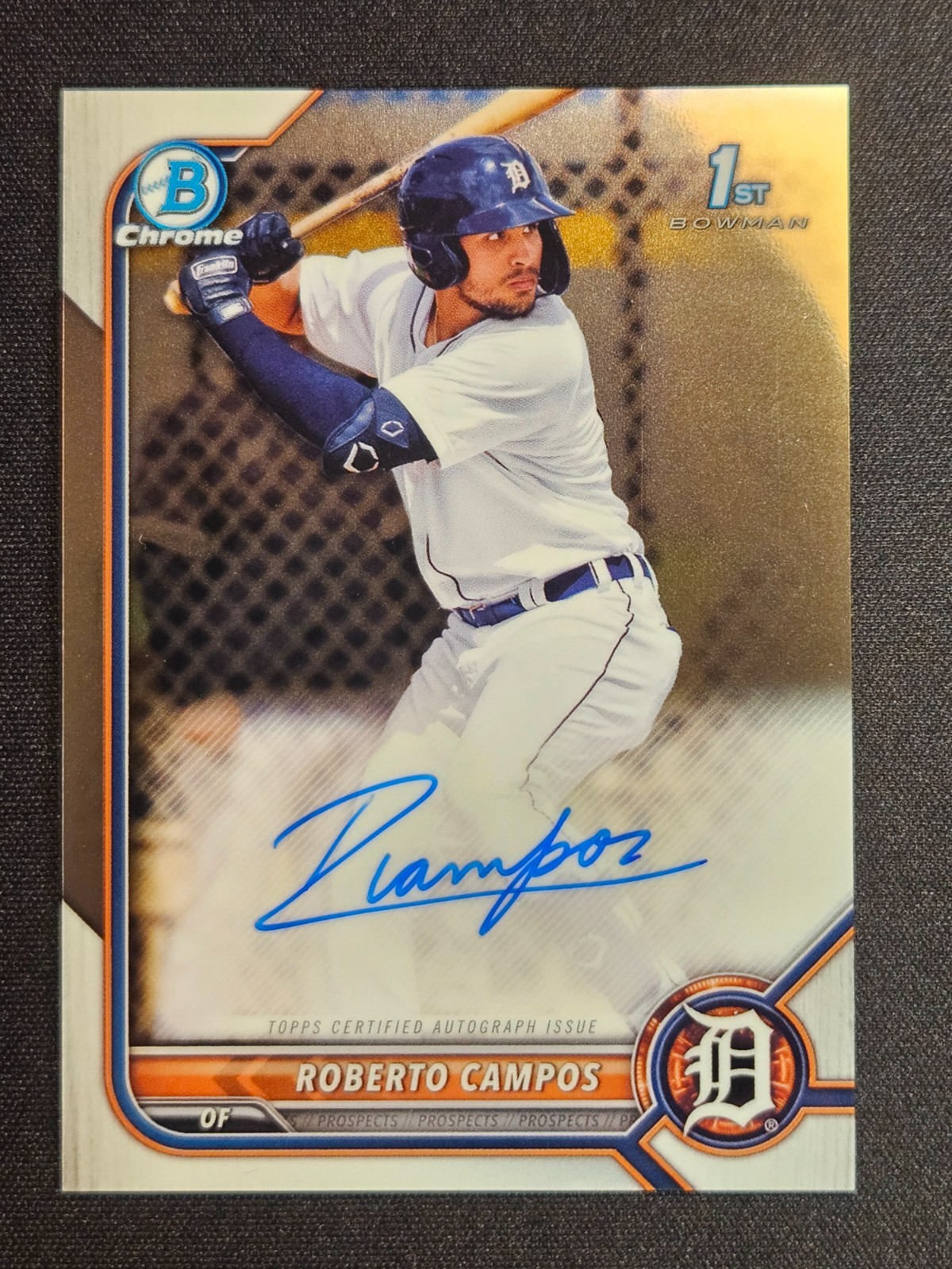 2022 Bowman Chrome Roberto Campos Auto #CPA-RCS