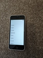 Apple iphone 5C 8GB White Used - Giff Gaff