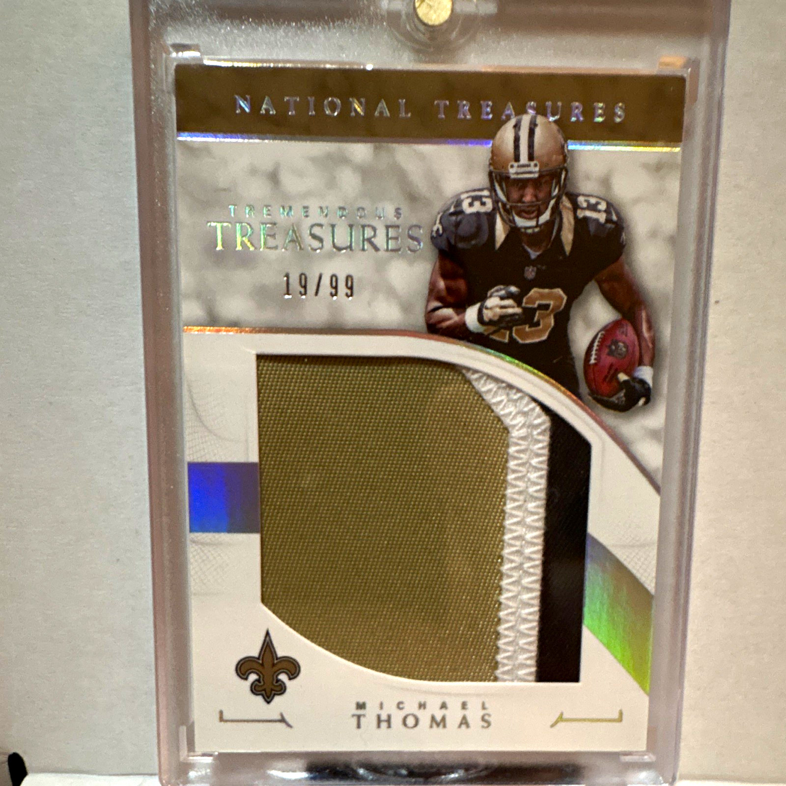 2016 Panini National Treasures Rookie Michael Thomas Saints Tremendous TTRMT /99