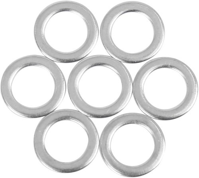#ad M8 Sealing Washer 55 Pcs Stainless Steel Flat 13mm OD $11.05