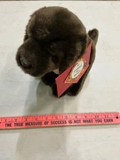 FAO Schwartz Chocolate Brown Lab Labrador Lab Dog Puppy Plush Stuffed Animal