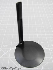 1/6 Scale Toy Metal Black Figure Display Stand READ DESC 