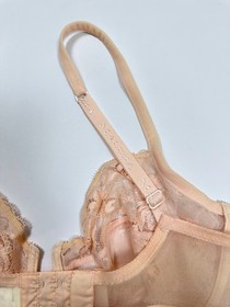 Malizia by La Perla Sexy Sheer Lace Underwire Bra Size 36C / EUR 80C