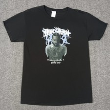 Camisa Hanes Maluma Para Hombre Mediana Negra Don Juan Gira Mundial Gráfica Camiseta Concierto