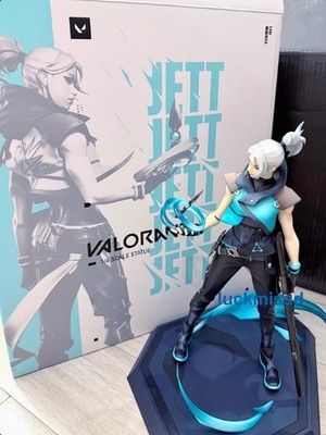 LOL League of Legends VALORANT Jett Statue 1/6 Scale Figure Model