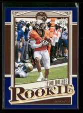 2021 Panini Legacy #157 Tylan Wallace Blue #/50 RC