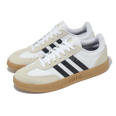 adidas Gradas White Black Gum Men Unisex Casual Lifestyle Shoes Sneakers IE9044