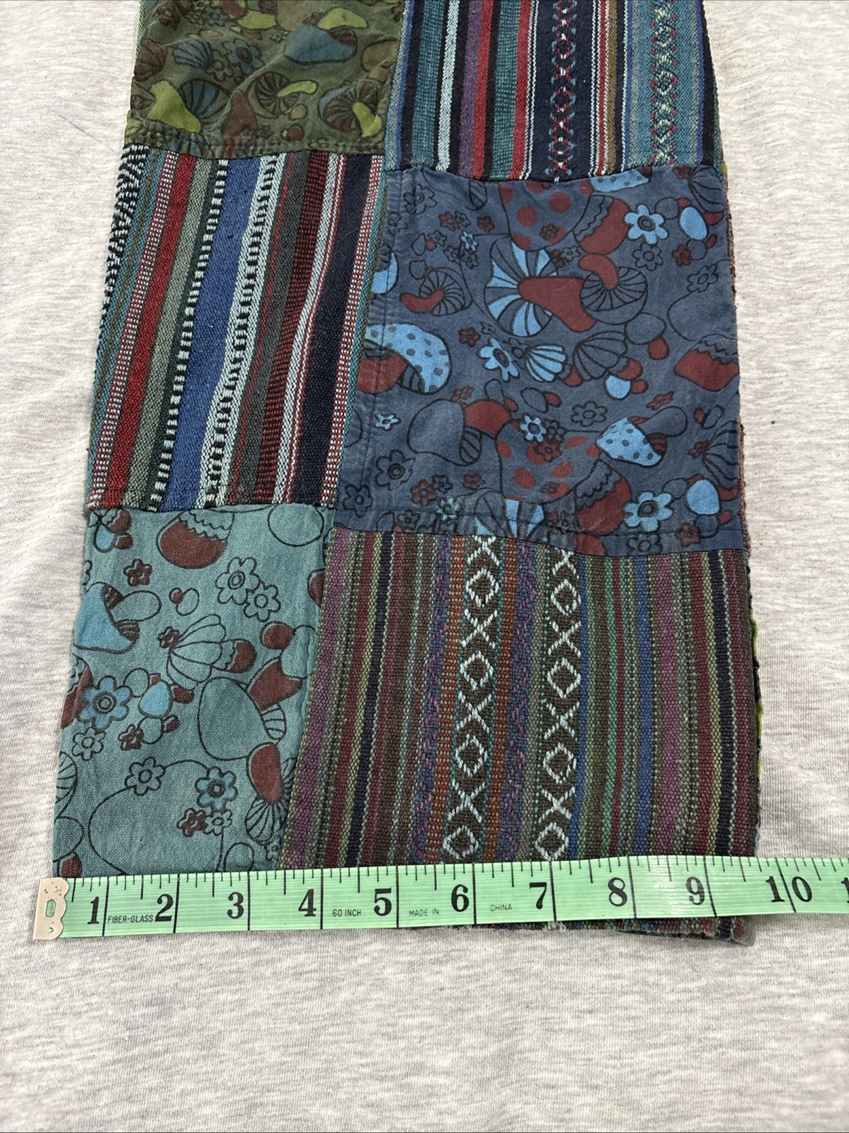 Kathmandu Imports Patchwork Overalls Mushrooms  C… - image 10
