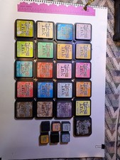 tim holtz distress ink pads lot