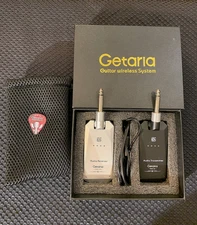 Wireless Guitar Transmitter Receiver Set 5.8GH Wireless Guitar System 4 Chann...