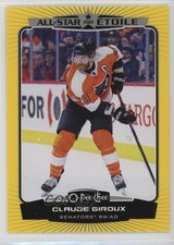 2022-23 O-Pee-Chee All-Star Yellow Border Claude Giroux #506 0v2l
