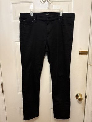 Express Slim HyperStretch Black Wash Jeans Mens 36 X 32