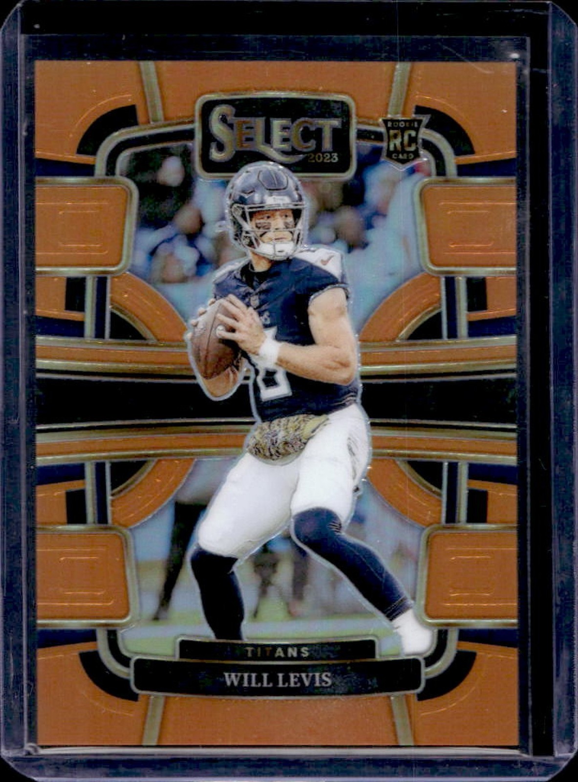 2023 Select Will Levis RC Orange Prizm Concourse #/49 Titans