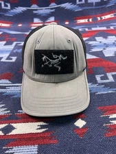Arc'teryx Leaf BAC Gen 1 Flexfit Bird Distressed Arcteryx Mesh Back Hat Cap M/L