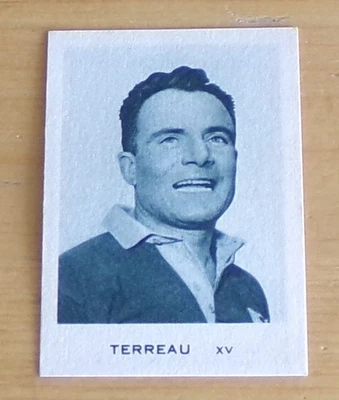 1950  MAURICE TERREAU RUGBY XV  INTERNATIONAL  FRANCE US BOURG  IMAGE D'ORIGINE - Photo 1/2