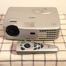 NEC LT20 Projector with Carry Case, Remotes, Cables, For Parts.