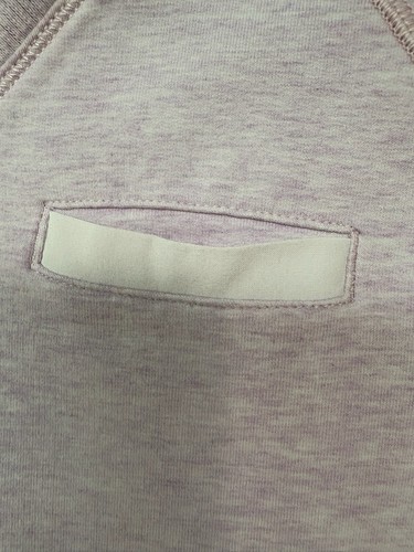 Ivivva By Lululemon Girls’ Size 10 Pink V-Neck Sweatshirt With Pleated Back - Picture 4 of 8