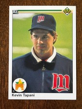 1990 Upper Deck Baseball Card KEVIN TAPANI #87 ROOKIE Minnesota Twins MINT