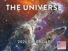 Universe Calendar 2026 Astronomy Monthly Wall