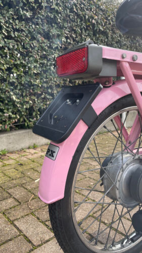 KENNZEICHENHALTER PIAGGIO CIAO OHNE LÖCHER HALTERUNG HALTERUNG 1. SERIE, SPECIAL, R, SC, PX - Bild 7 von 7