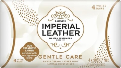Cussions Imperial Leather Gentle Care Soap Bars 4 pro Packung | 2er Pack