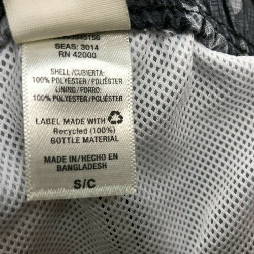 Islander NWT Men's Swim Suit Trunks Board Shorts Size S Gray Island Floral Lined - Picture 5 of 6