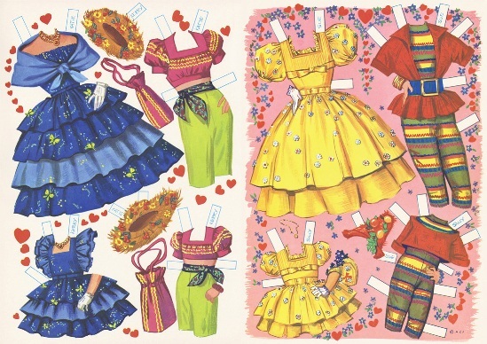 2,000 Plus Printable Paper Dolls Library, McCall Doll