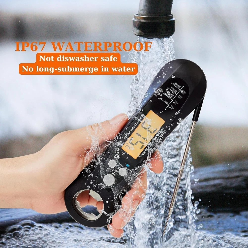 Meat Thermometer for Cooking, Fast Precise Digital Food Thermometer-B24