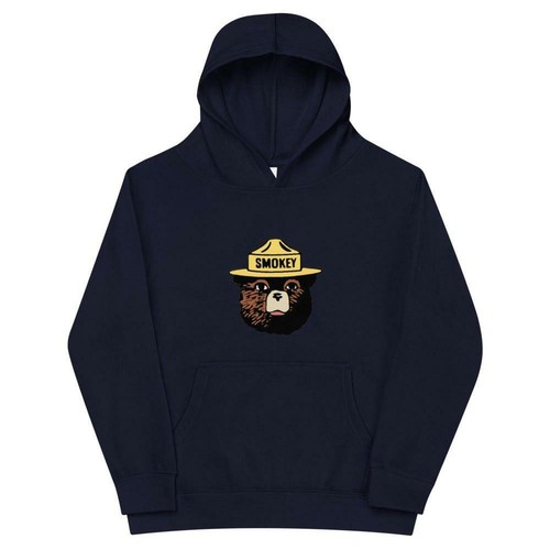 Smokey the Bear Youth fleece hoodie - Picture 3 of 8