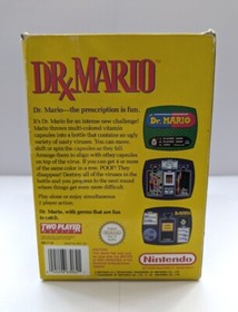 Dr. Mario NES Complete Good Con
