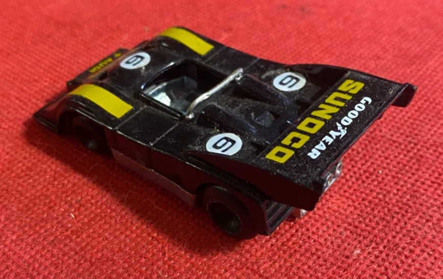 POLISTIL Auto da Corsa PORSCHE 917-10 #6 SUNOCO scala 1:55 Made in Italy RJ 29 - Immagine 2 di 3