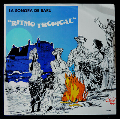 LA SONORA DE BARU-RITMO TROPICAL-LATIN,CUMBIA-CAIMAN RECORDS-1986-SEALED LP