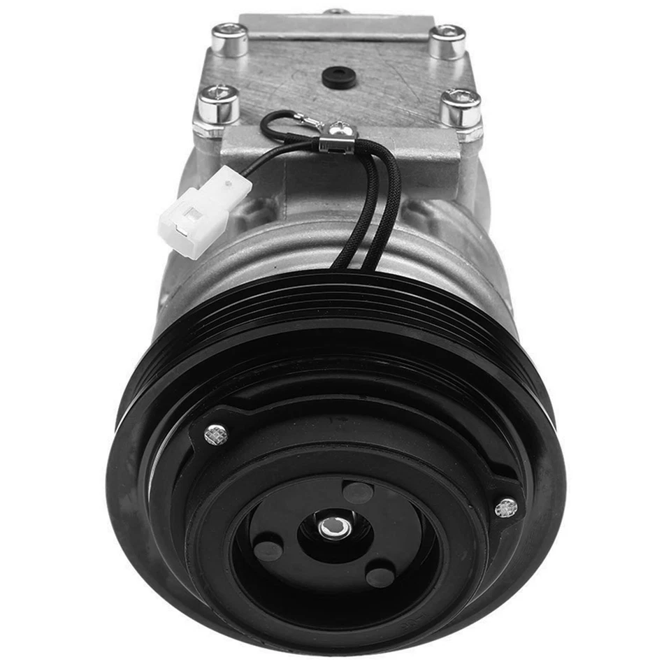 AC Compressor with 4-Groove for Honda Civic 1999-2000 Acura Integra 1990-2001 - Image 4 of 4